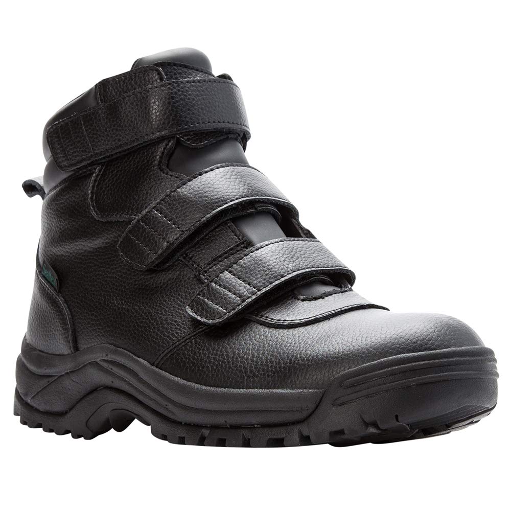 Propet Men's Cliff Walker Tall Strap Hiking Boots - Waterproof Ankle Support for Outdoor Trekking & Mountain Climbing