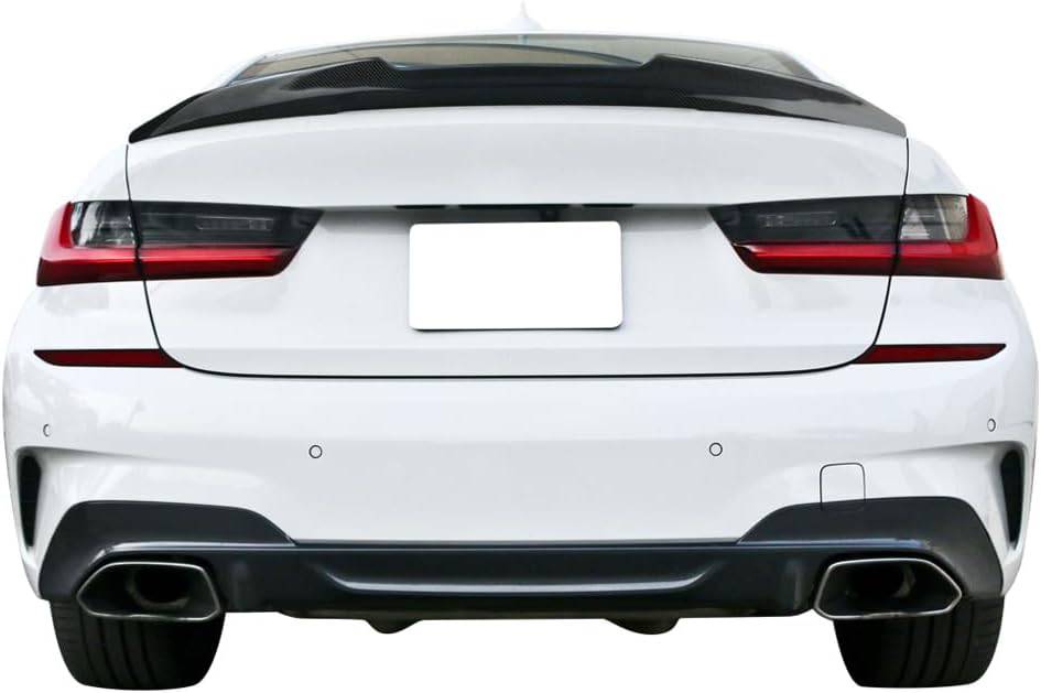 2019-2025 BMW 3 Series G20 G80 PSM Style Rear Spoiler Wing - Glossy Black or Real Carbon Fiber | Enhance Your Car's Aerodynamics & Style for Street Racing & Show Cars