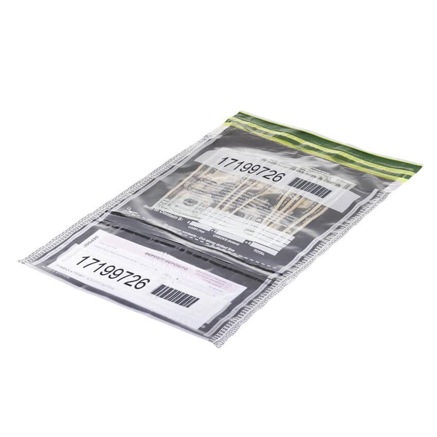 ControlTek SafeLok Vertical Twin Dual Deposit Bags 10