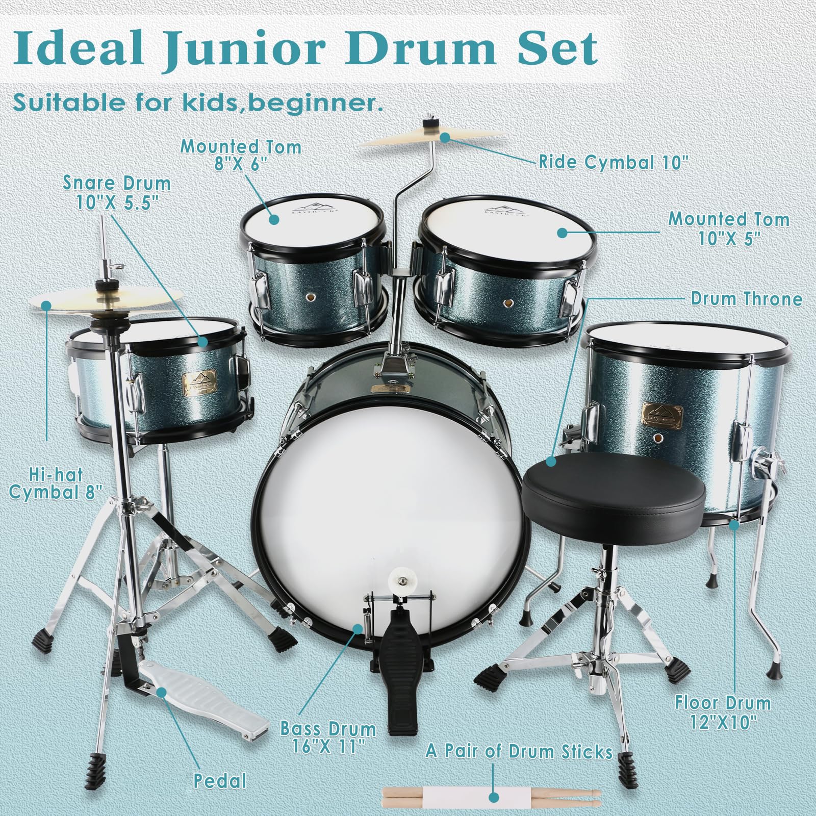 EASTROCK 5-Piece 16