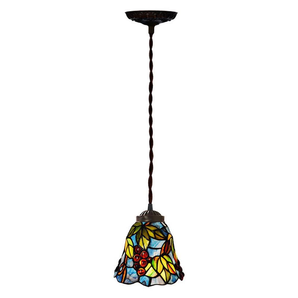 Vintage Grapes Pendant Light - Industrial Boho Farmhouse Chandelier for Kitchen Island, Dining Room, Living Room & Hallway | Rustic Hanging Fixture with Antique Finish | Perfect for Farmhouse, Industrial & Bohemian Home Decor