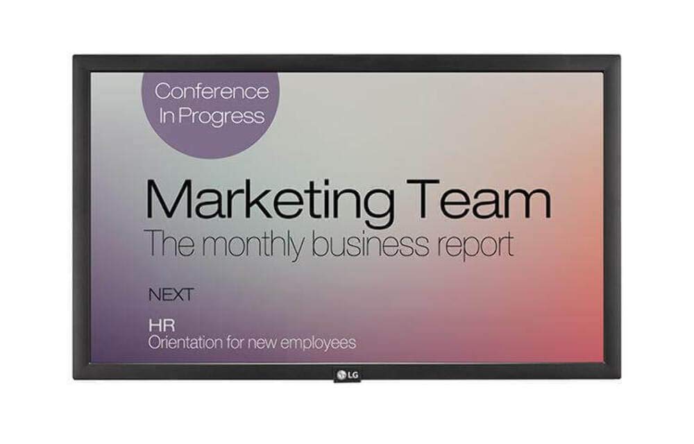 LG 22SM3B-B 22 Inch Full HD LED Monitor - Ultra Slim Bezel, 75Hz Refresh Rate for Home Office, Gaming & Entertainment