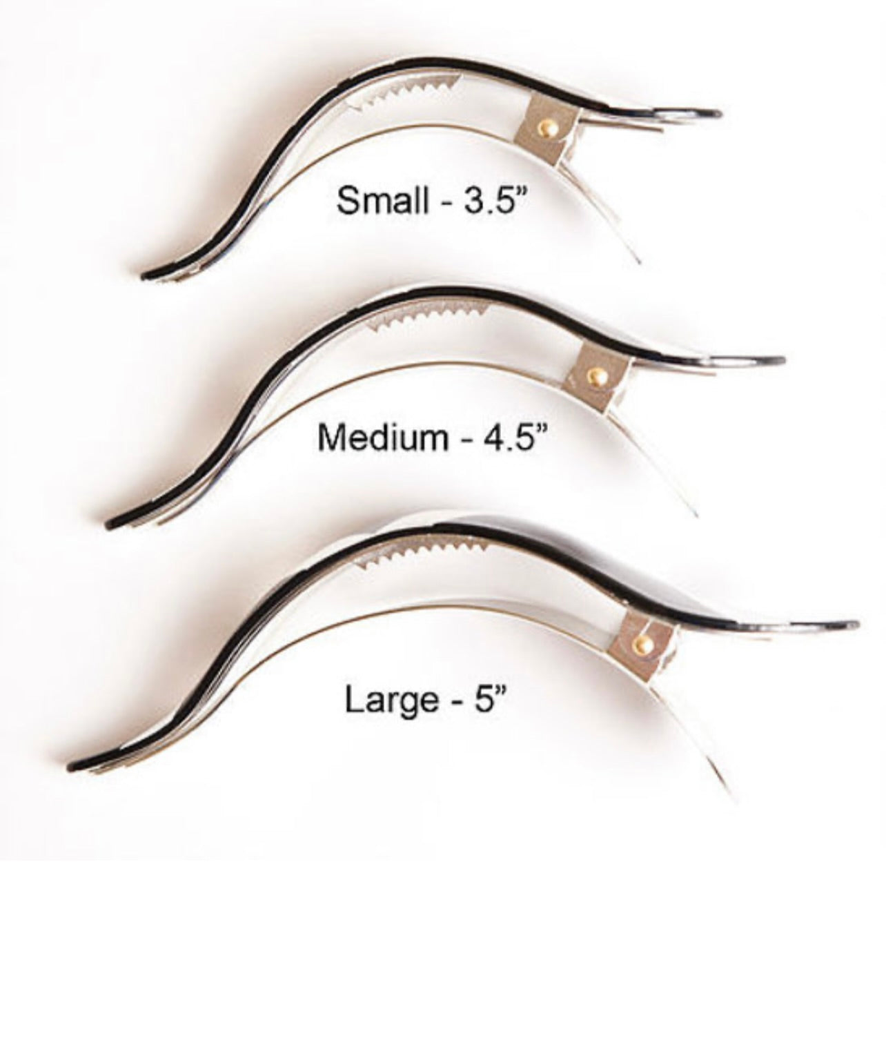 Maximus Acetate Hair Clips for Women - Non-Slip Hair Claw Clips for Thick Hair - Fashion Hair Accessories for Ponytail, Bun & Updo Hairstyles - Perfect for Work, Party & Everyday Use