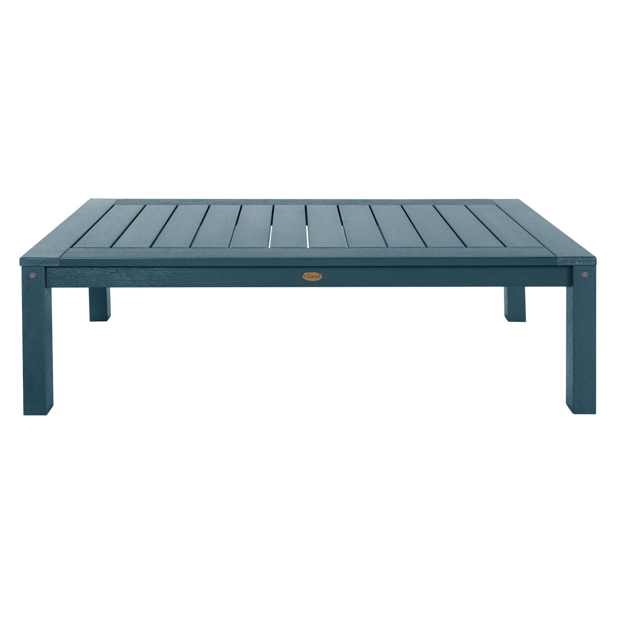 4ft Lehigh Porch Swing with Adirondack Coffee Table - Outdoor Patio Furniture Set for Relaxing in Garden, Backyard or Deck