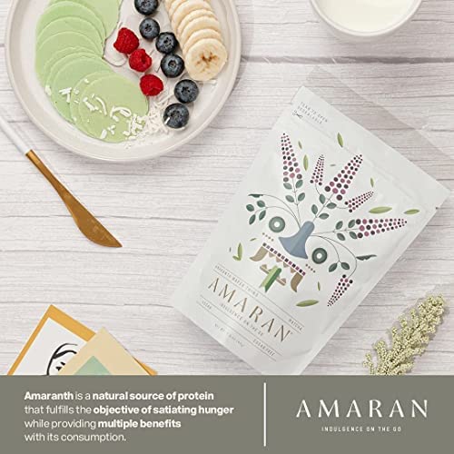 Organic Amaranth Flour Wafer Thins - Healthy Low Calorie Snacks for Adults - Gluten Free Vegan Protein Wafers - Pineapple Flavor (6 Pack) | Perfect for Weight Loss, Keto Diet & On-the-Go Snacking