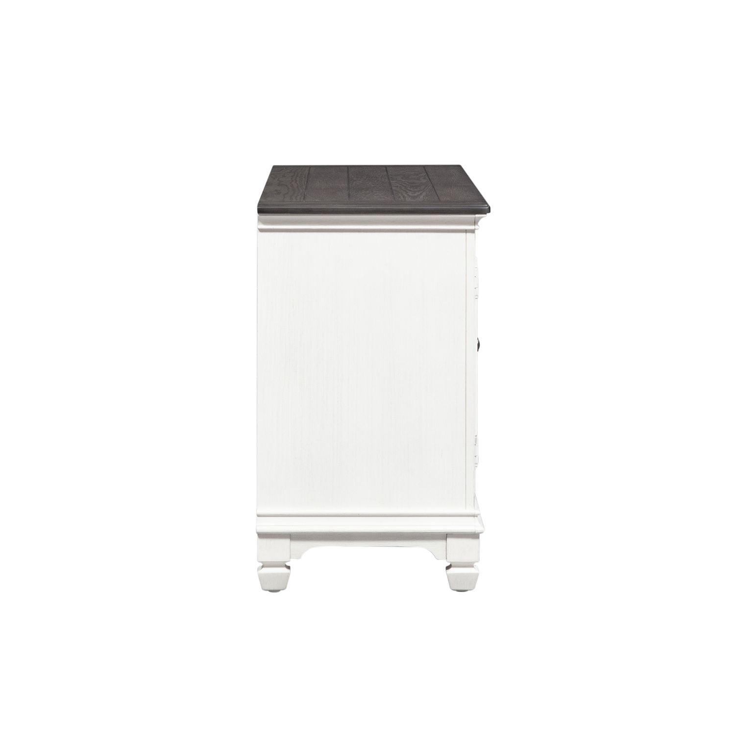 417 TV56 Allyson Park TV Stand for 55-65 Inch TVs - Modern Entertainment Center with Storage Shelves - Perfect for Living Room, Bedroom & Home Theater Setup