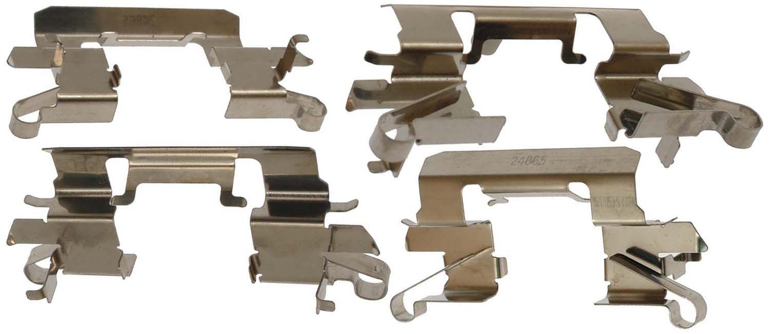 ACDelco Gold 18K2497 Front Disc Brake Caliper Hardware Kit with Clips - Premium Brake Repair Parts for GM Vehicles - Perfect for DIY Mechanics & Professional Auto Shops