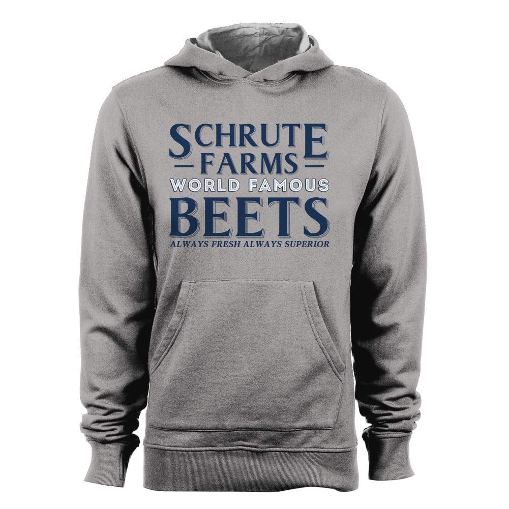 The Office Inspired Schrute Farms Women's Hoodie | GEEK TEEZ | Comfortable Pullover Sweatshirt | Perfect for Casual Wear, TV Show Fans & Office Themed Parties