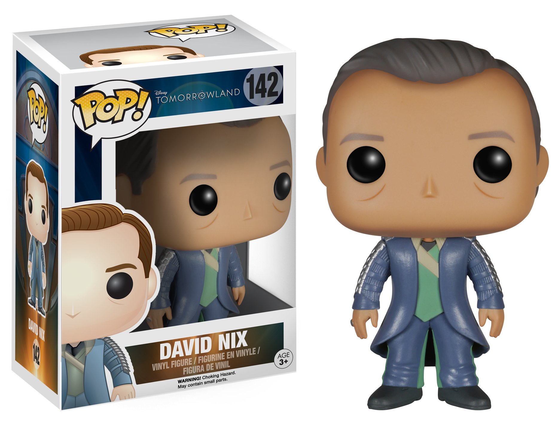 Funko POP Disney: Tomorrowland - David Nix Collectible Action Figure | Limited Edition Disney Movie Merchandise | Perfect for Disney Fans, Collectors & Home Decor