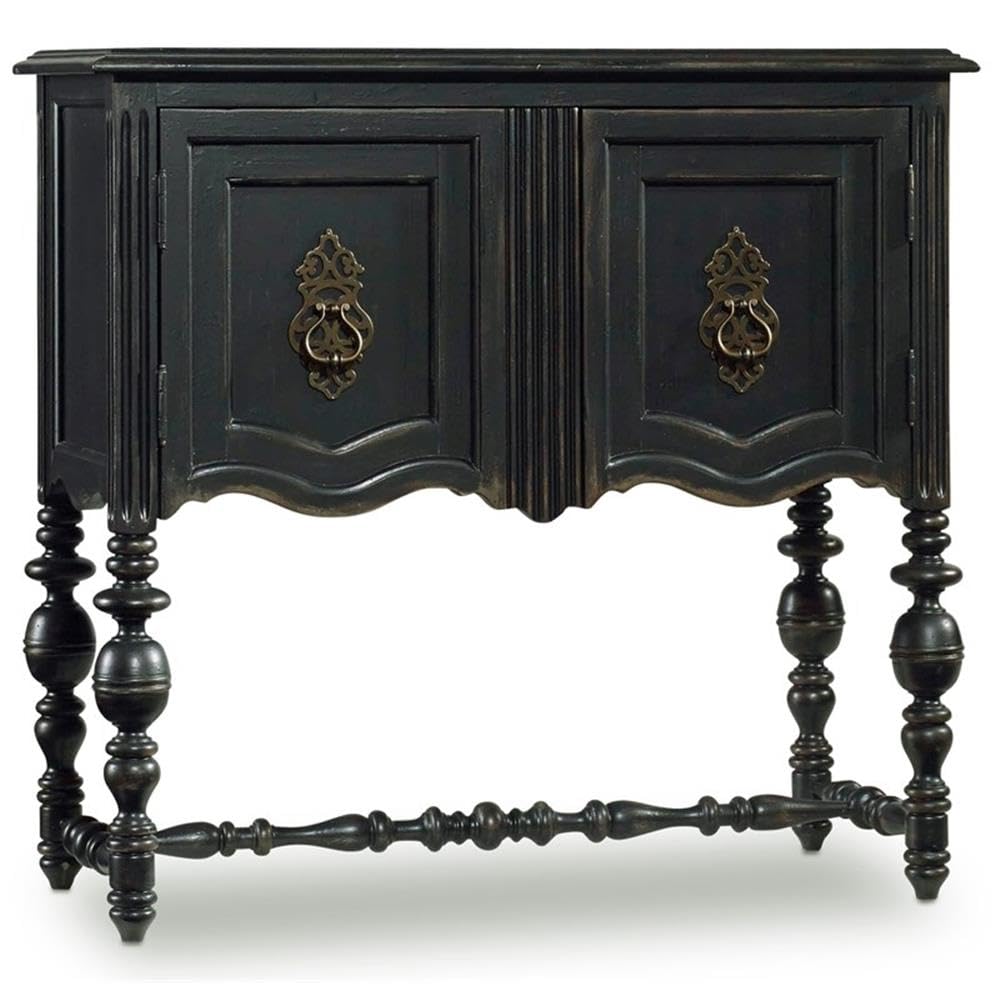 Hooker Furniture Black Accent Chest - Stylish Storage for Bedroom, Living Room, or Entryway