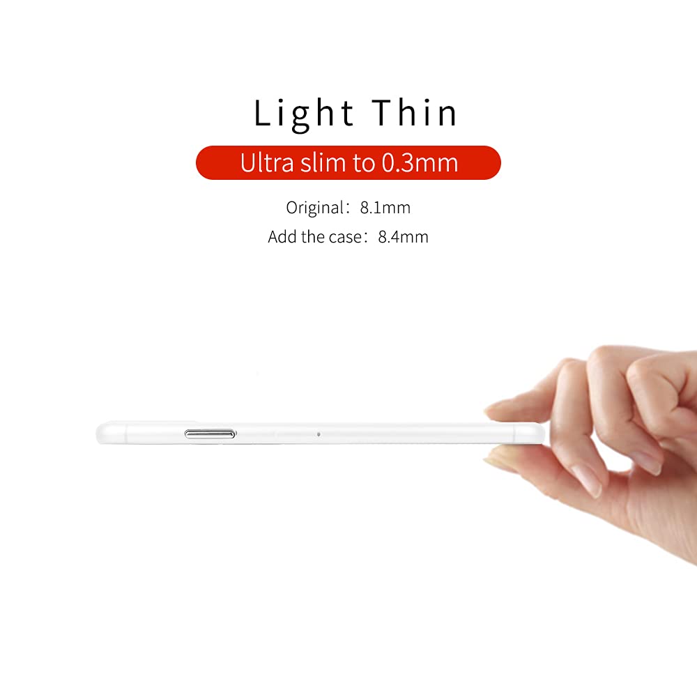 memumi Ultra Slim iPhone 11 Pro Max Case - Matte Translucent White Thin Protective Cover | Scratch & Fingerprint Resistant | Perfect for Daily Use, Work & Travel