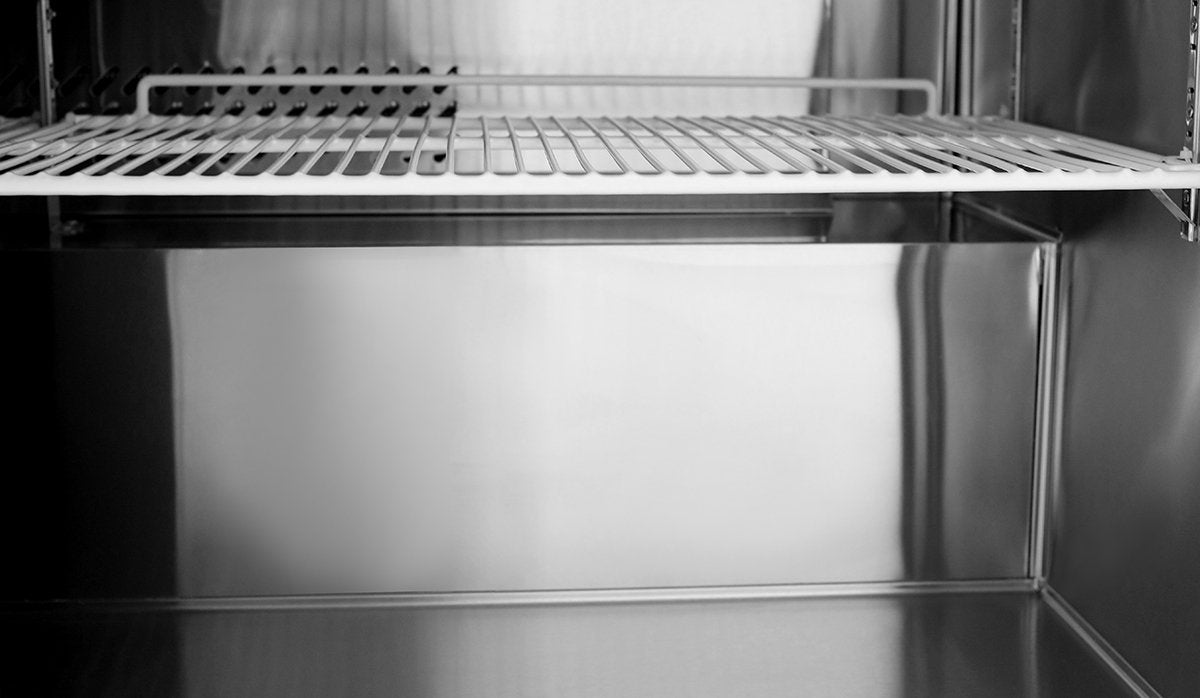 Atosa MGF8406GR 48-Inch Undercounter Commercial Freezer - Perfect for Restaurants, Bars, and Kitchen Storage