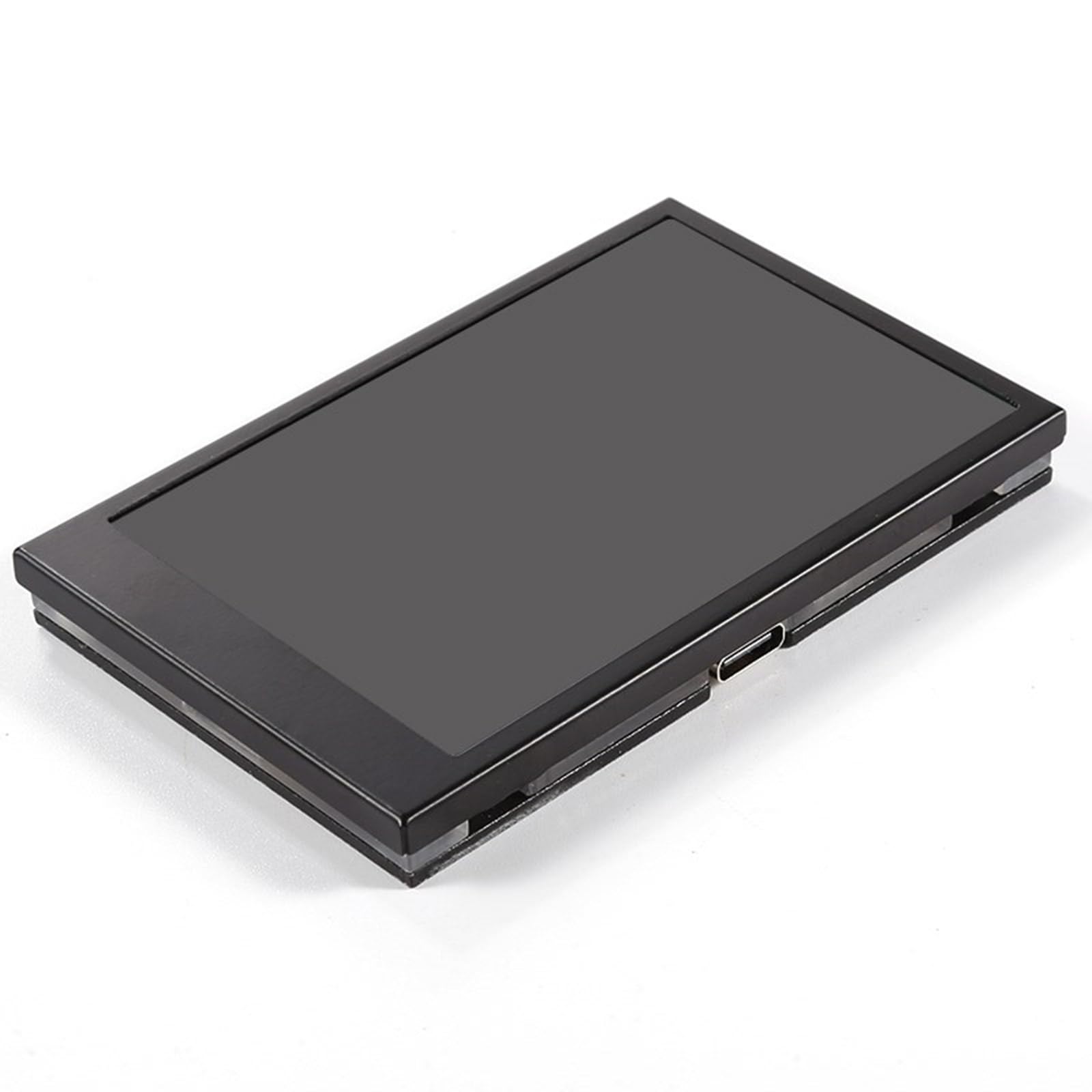 3.5 Inch USB C Mini Display Screen - Portable Monitor for Laptop & PC with Temperature Display - Perfect for Work, Gaming & Travel