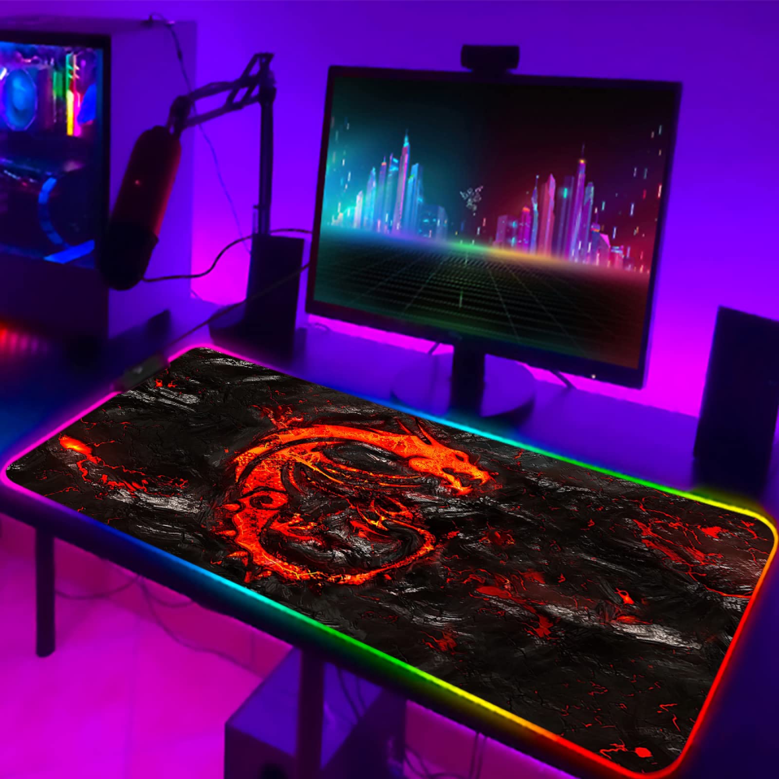 Premium RGB Gaming Mouse Pad - Large 19.7