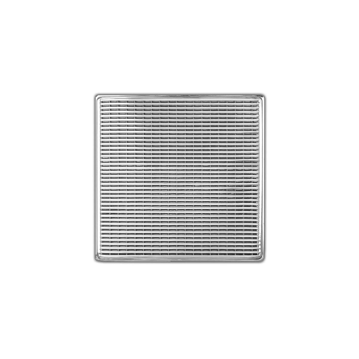 Infinity Drain W5 SS Wedge Wire Strainer - 2” Throat Satin Stainless for Shower, Bathroom, and Kitchen Drainage - High-Quality Stainless Steel Filter for Home and Commercial Use