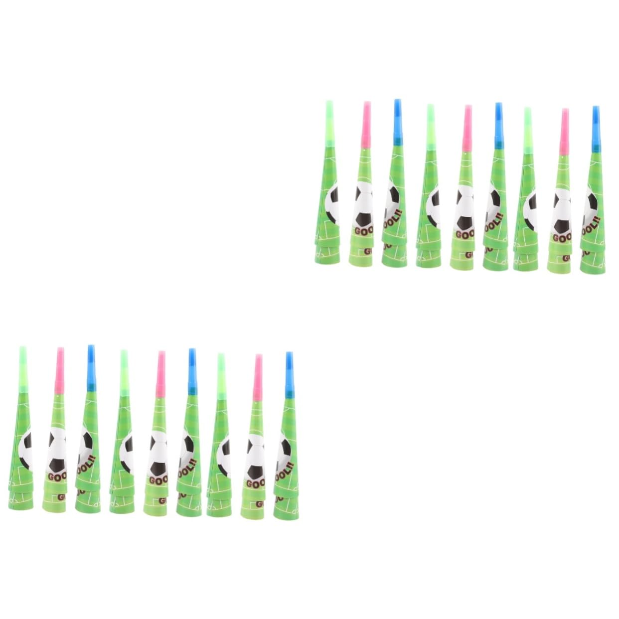18-Piece Kids Trumpet Sound Horn Set - Musical Wind Instrument Toy for Toddlers & Children - Fun Noise Maker & Balloon Blower - Perfect for Birthday Parties, Classroom Activities & Outdoor Play