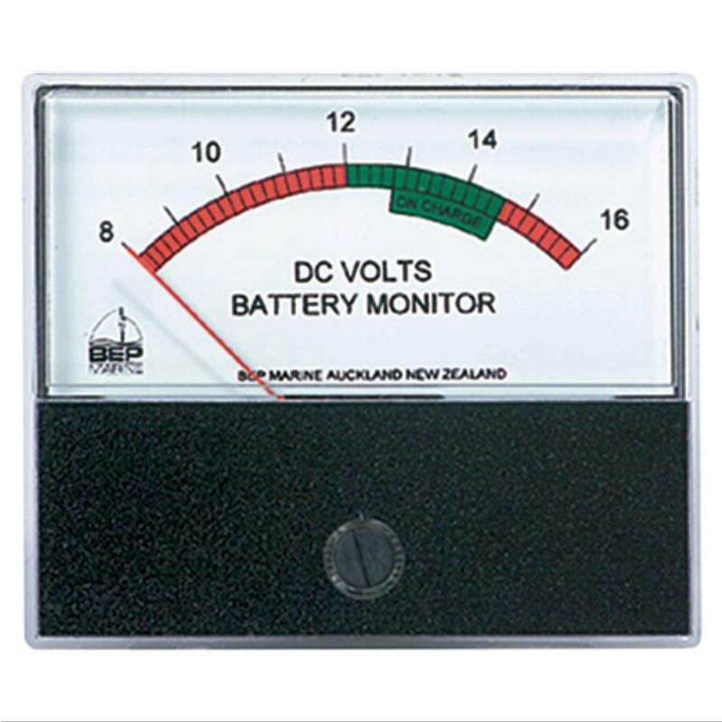 BEP Marine Analog Meters - High-Quality Boat & RV Gauges for Fuel, Water & Battery Monitoring | Perfect for Marine & Automotive Applications