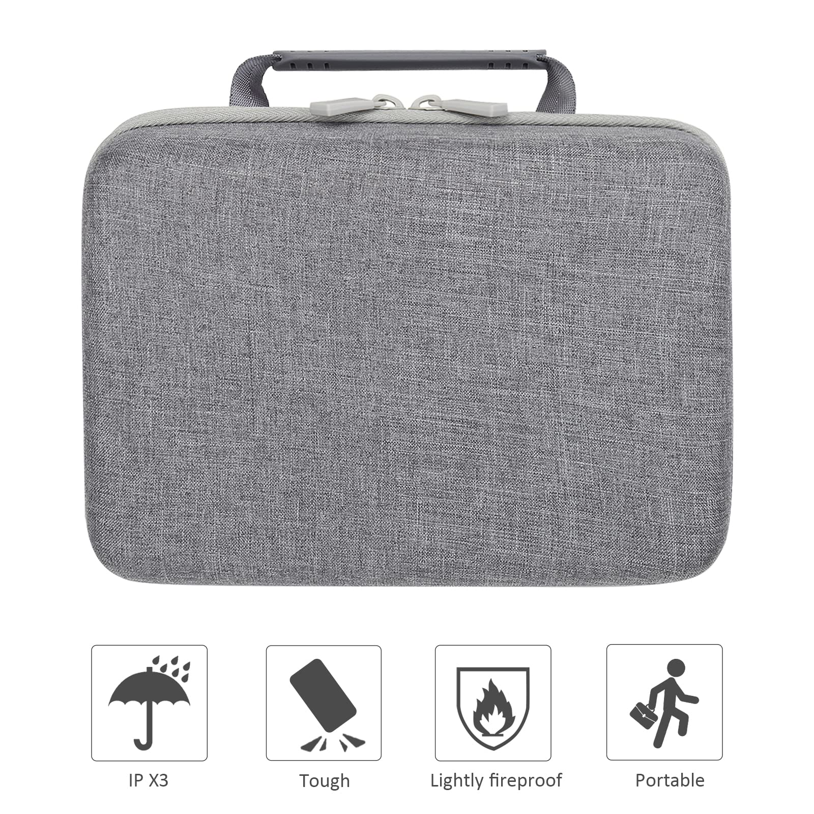 CO2CREA Hard Protective Case for HP Sprocket Studio Plus 4x6 Instant Photo Printer - Durable Travel Storage for Photo Prints, Perfect for Home, Office & On-the-Go Printing