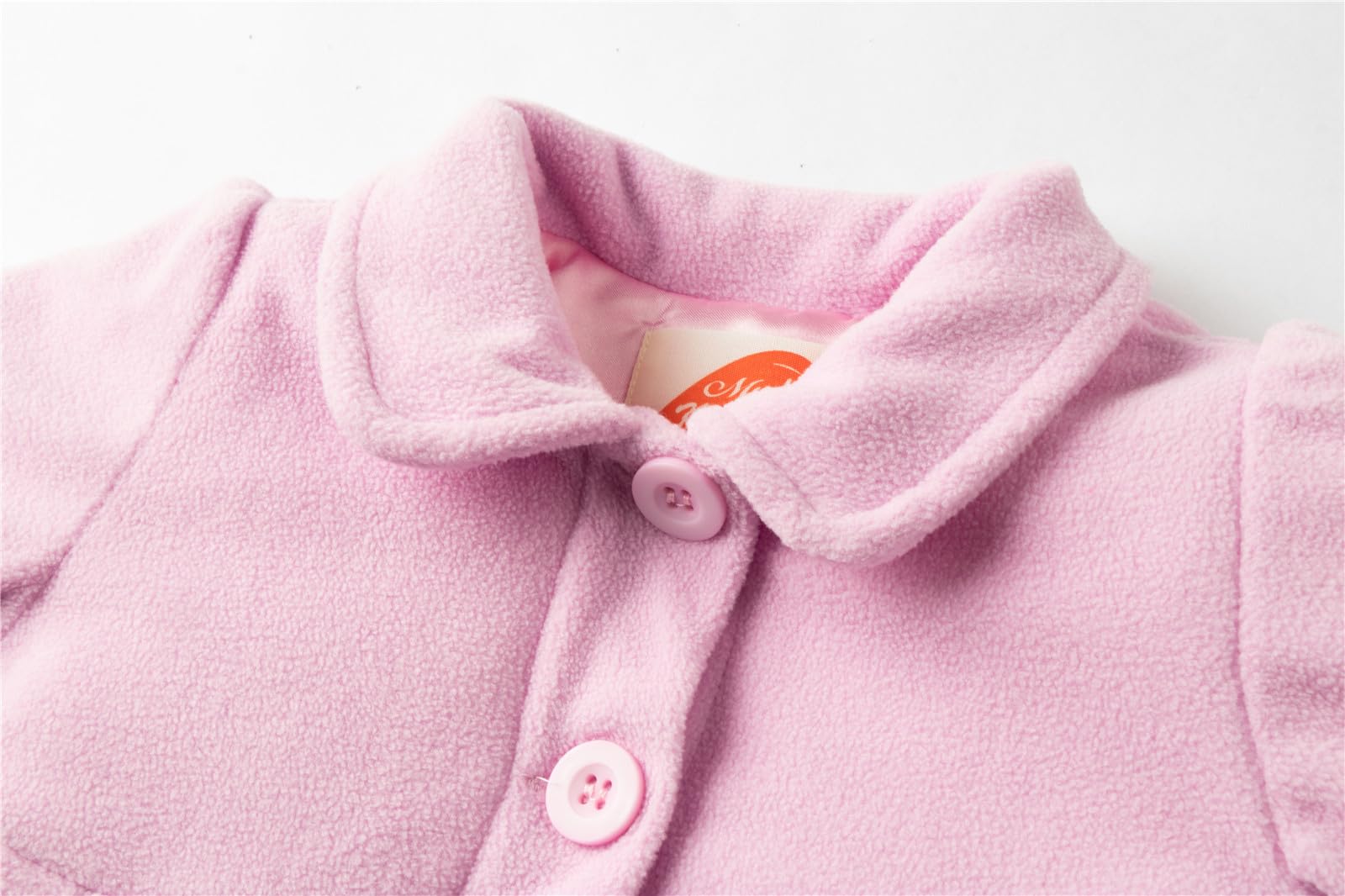 Mud Kingdom Girls' Fleece Jacket - Soft & Warm Winter Coat for Toddlers & Kids - Perfect for Outdoor Play, School & Cold Weather Adventures