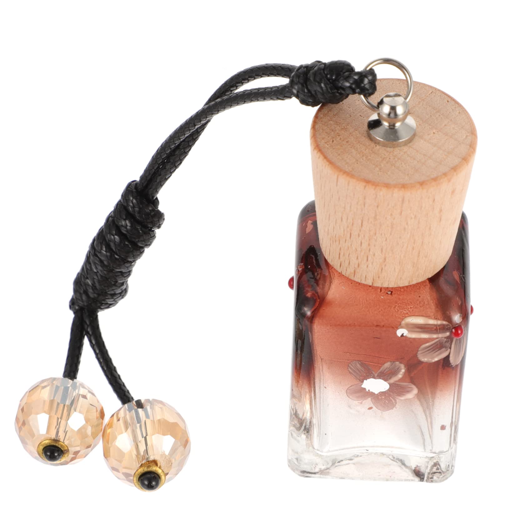FRCOLOR Portable Glass Essential Oil Diffuser & Perfume Bottle - 1oz Travel-Sized Leakproof Container for Car, Home & Office Aromatherapy | Perfect for DIY Blends, Gifts & On-The-Go Use