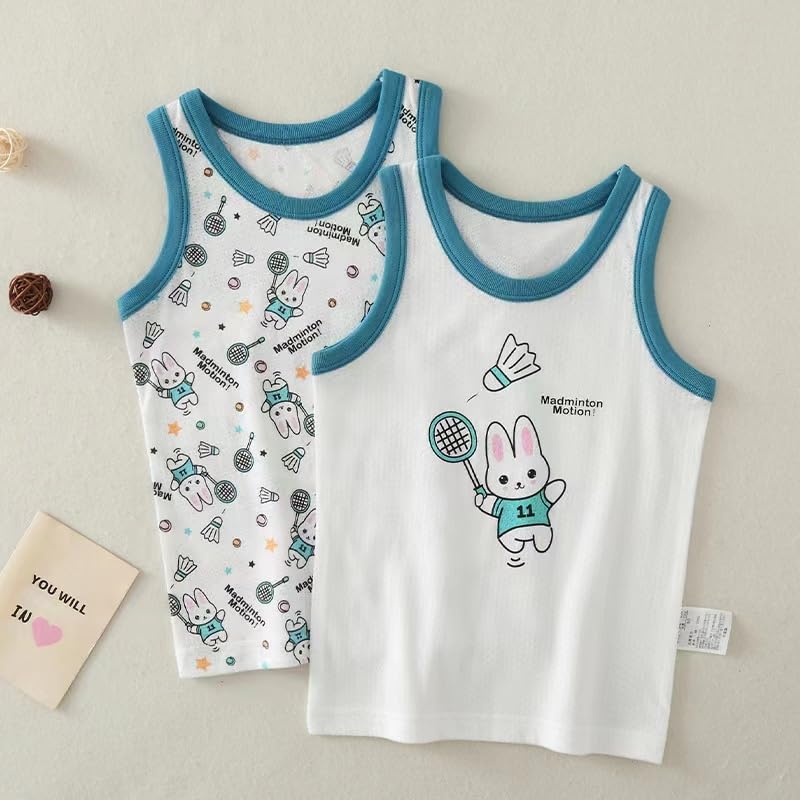 **3-Pack Boys' Sleeveless Tank Tops for Toddlers – Soft & Breathable Summer Outfits for Playtime, Beach & Outdoor Activities**