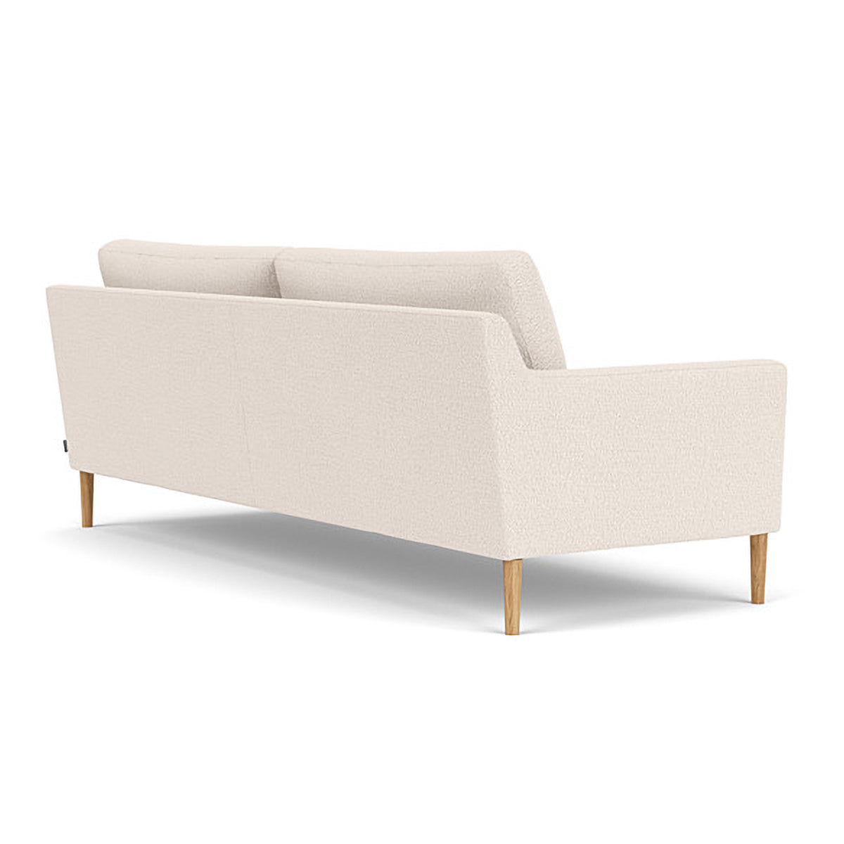 Astha Boucle 3 Seater Sofa - Modern Upholstered Couch with Soft Fabric for Living Room, Lounge & Office | Comfortable Sectional Sofa for Home Decor
