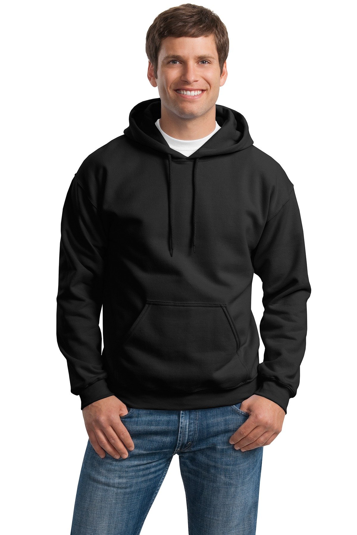 Gildan Heavy Blend 1850 Hooded Sweatshirt for Men & Women | Comfortable Cotton Pullover Hoodie for Casual Wear, Gym & Outdoor Activities