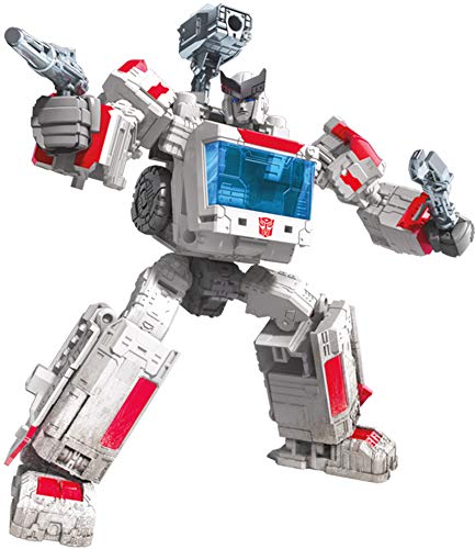 Transformers Siege War for Cybertron Deluxe Class 6-Inch Ratchet Exclusive Action Figure - Collectible Toy for Display, Gifts & Battle Scenes