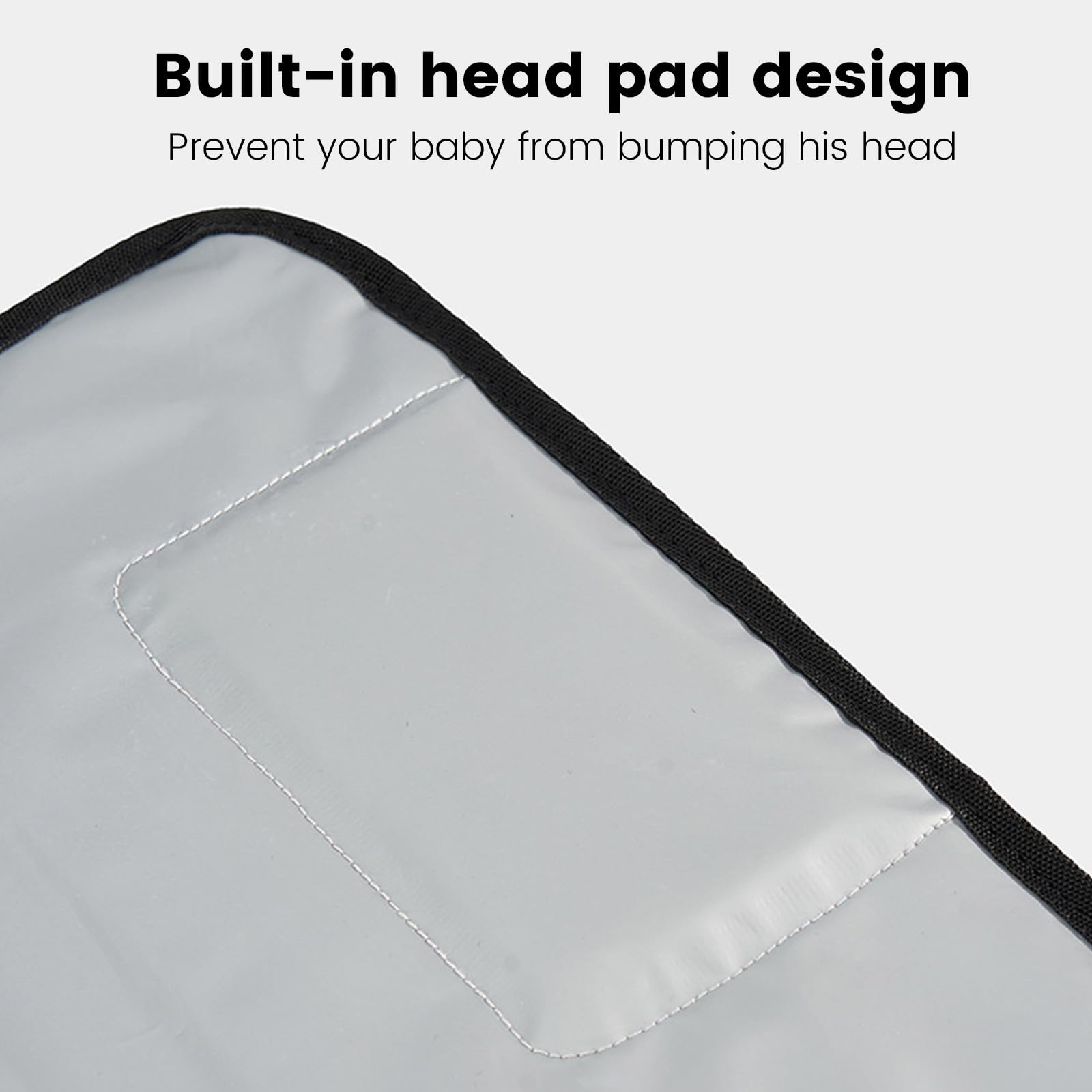 FALESOUL Portable Waterproof Baby Changing Pad - Lightweight Foldable Travel Diaper Mat with Wipes Pocket, Wipeable Mobile Changing Station for Newborns & Toddlers (Green) - Perfect for Nursery, Travel, On-the-Go Diaper Changes at Home, Park & Airplane
