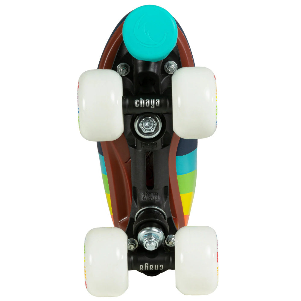 Chaya Melrose Elite Love is Love Roller Skates - Premium Quad Skates for Women & Men - Perfect for Outdoor Skating, Rink, Roller Derby & Artistic Skating