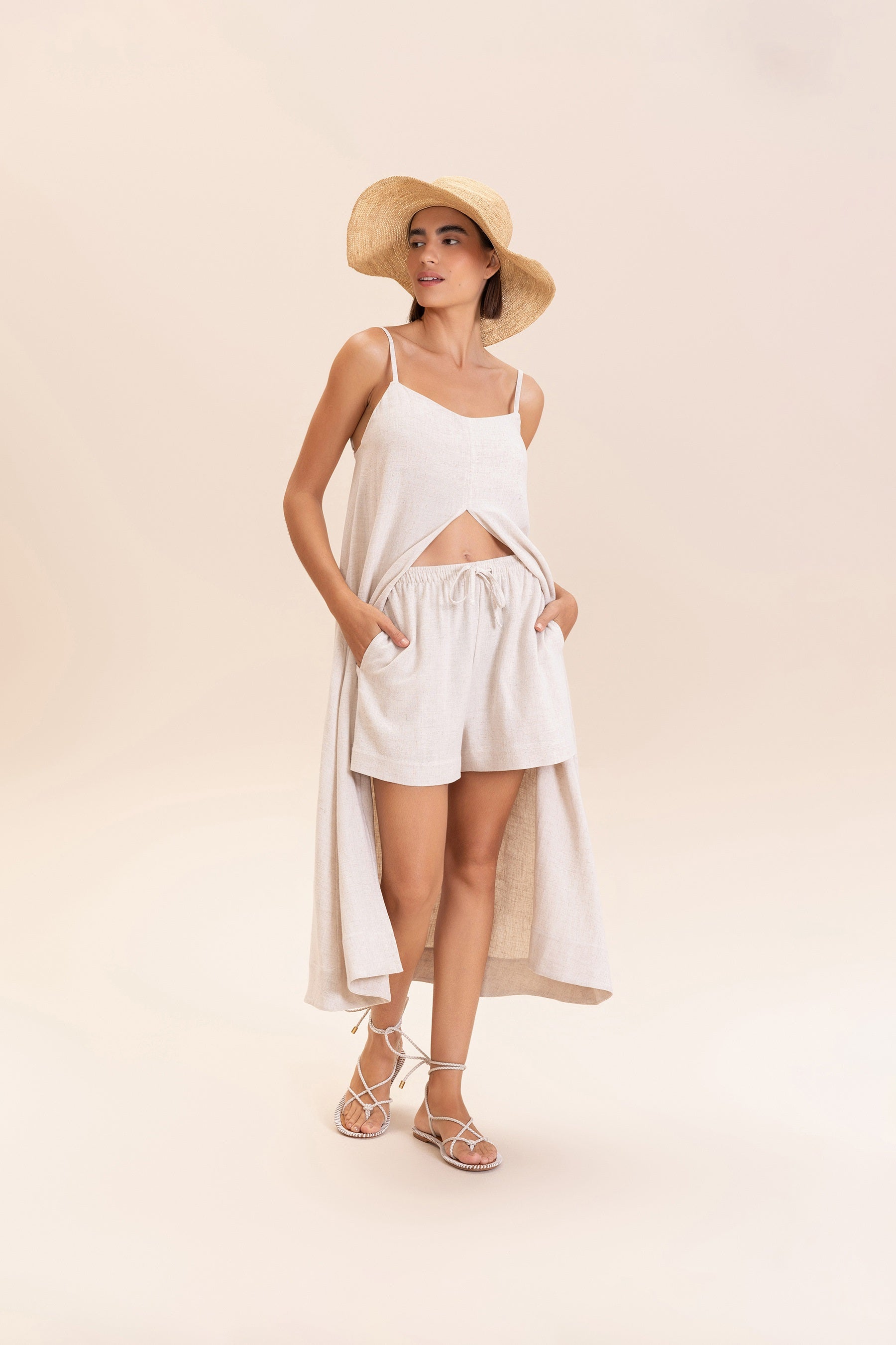 Coast Midi Tunic Dress for Women - Flowy Casual & Party Wear - Perfect for Office, Date Night & Summer Outings