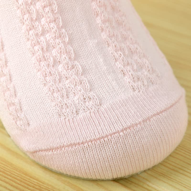 BGMINGYI Baby Girls Ruffle Lace Trim Socks 6 Pairs - Soft Cotton Princess Dress Socks with Eyelet Mesh for Toddlers 1-15 Years - Perfect for Parties, Photos & Special Occasions