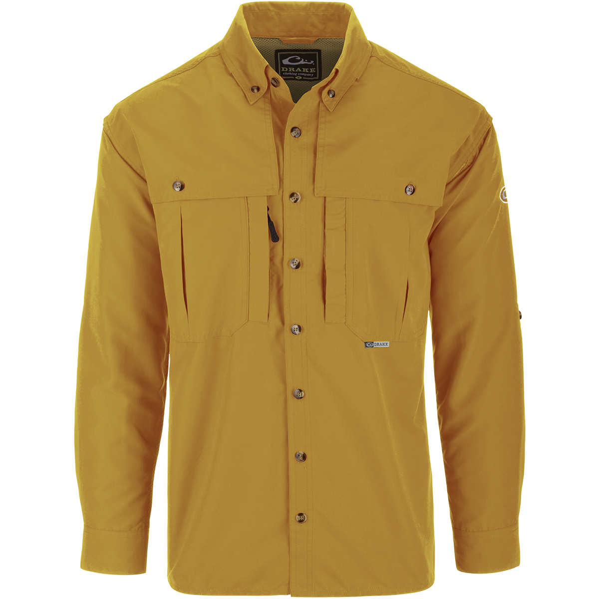 Solid Wingshooter's Long Sleeve Shirt - Durable Hunting & Outdoor Apparel for Men - Perfect for Shooting, Hunting & Outdoor Adventures