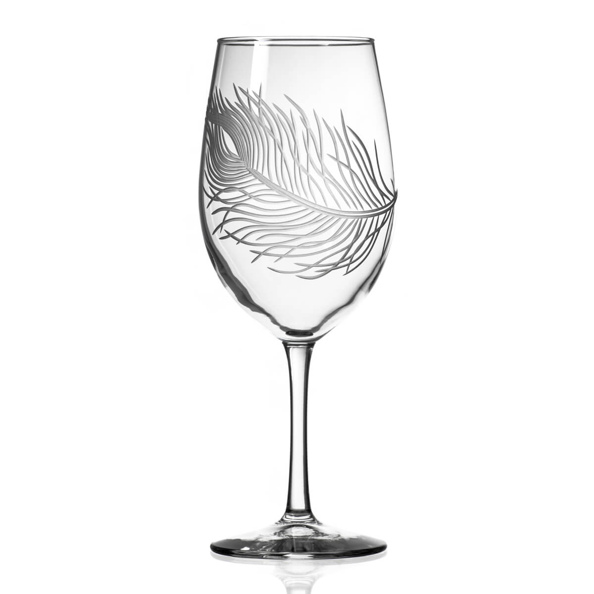 Peacock 18oz All Purpose Wine Glasses Set of 12 - Shatterproof & Elegant for Parties, Weddings, and Home Entertaining