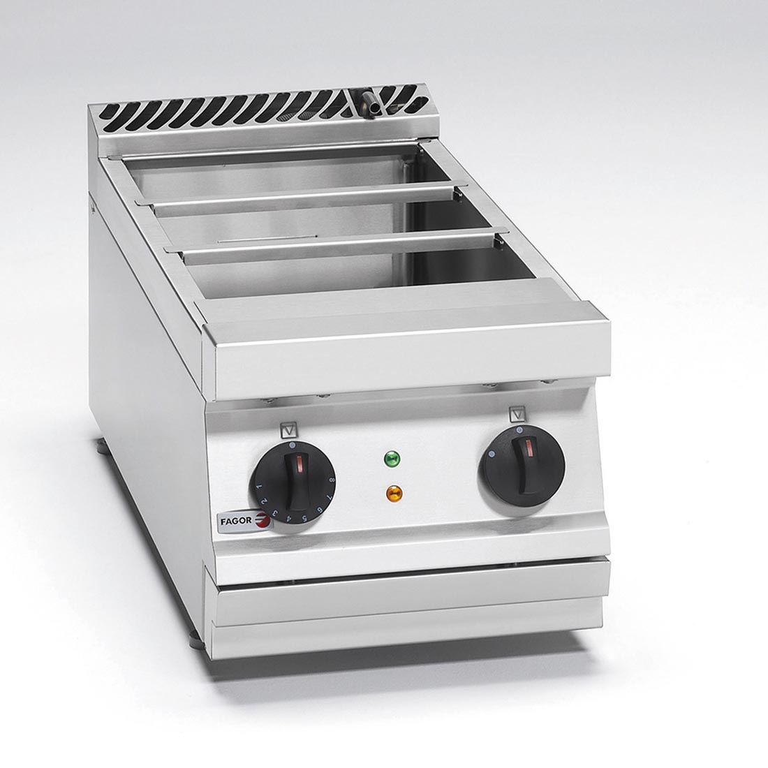 Fagor BME7-05 Countertop Bain Marie - Commercial Food Warmer for Restaurants, Catering & Buffets | Perfect for Keeping Dishes Warm & Serving