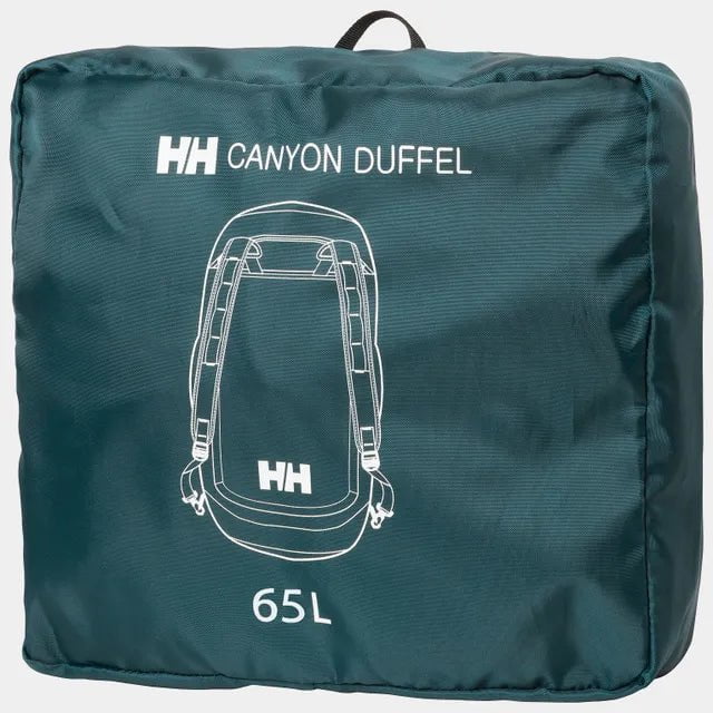Helly Hansen Canyon Duffel Pack 65L - Waterproof Travel Backpack for Hiking, Camping & Outdoor Adventures | Durable Gear for Men & Women