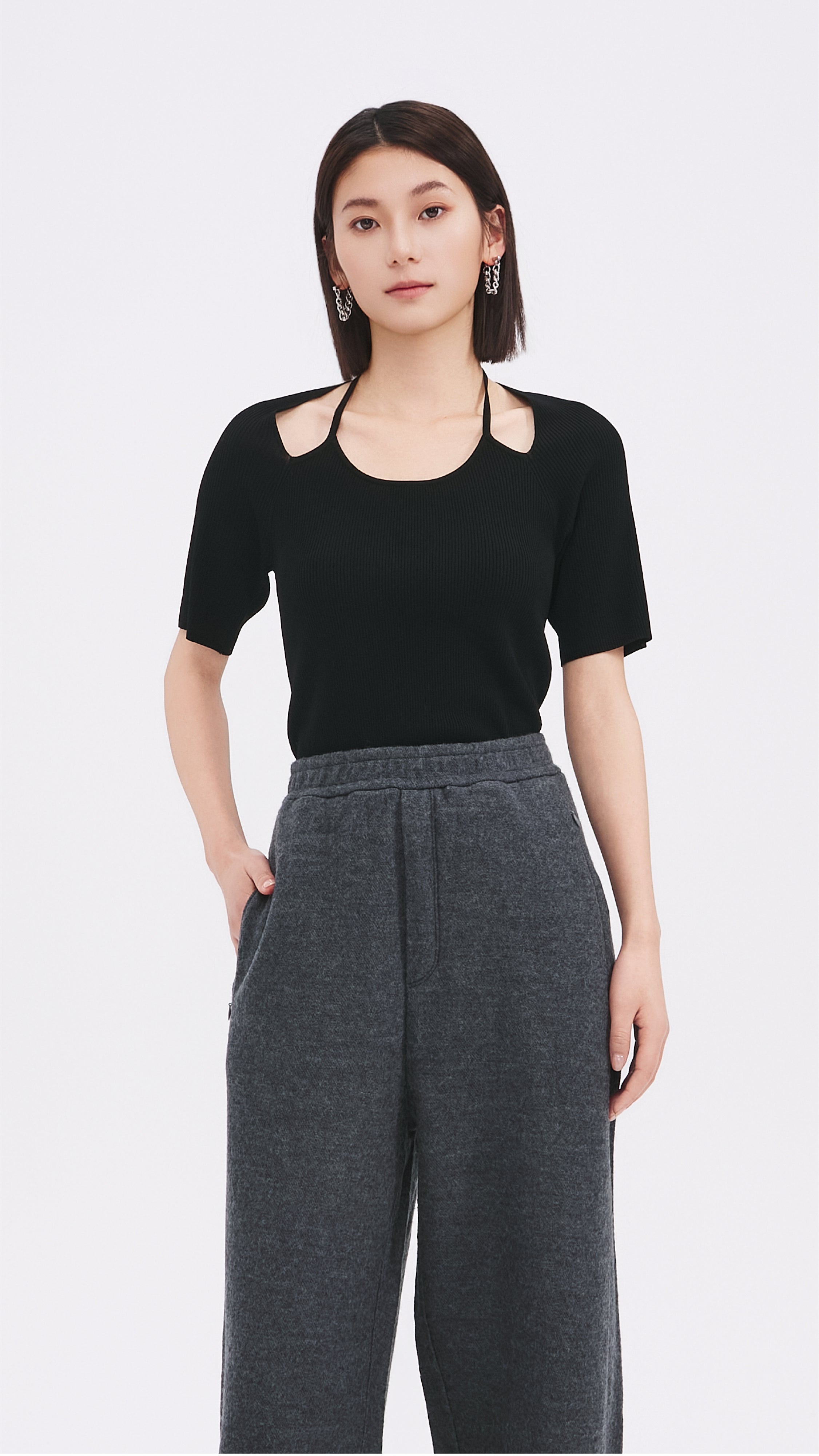 Women's Halter Neckline Top - Stylish Summer Crop Top for Beach, Party & Casual Wear | Breathable & Comfortable