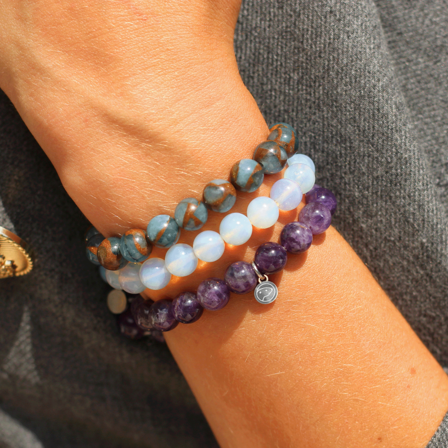 Leo Vulnerability Bracelet Pack - Adjustable Aromatherapy Bracelet for Stress Relief & Anxiety - Essential Oil Diffuser Jewelry for Yoga, Meditation & Daily Wear