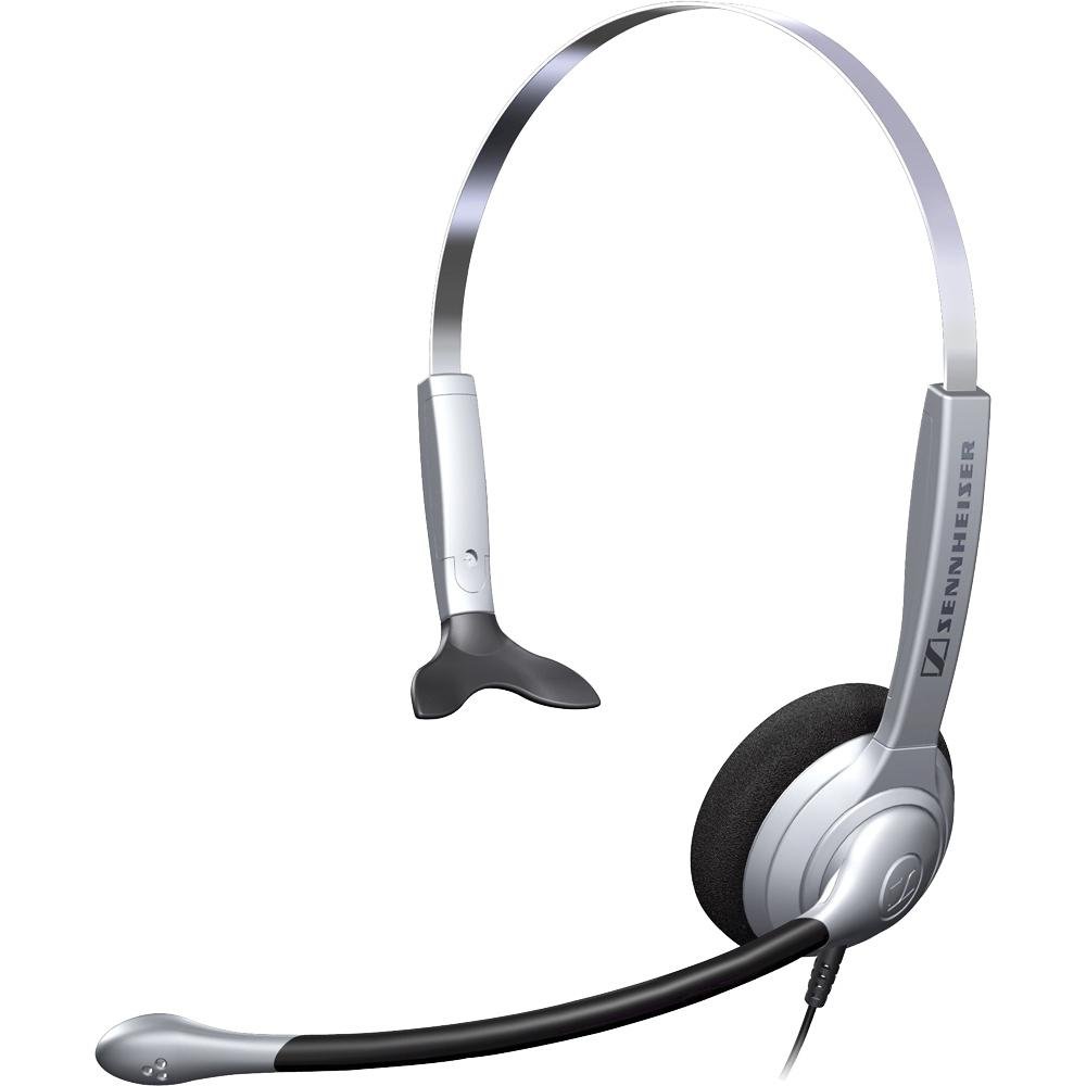 Senniser SH330 Monaural Headset with Noise-Canceling Microphone - Professional Single-Ear Headset for Call Centers, Office, and Customer Service