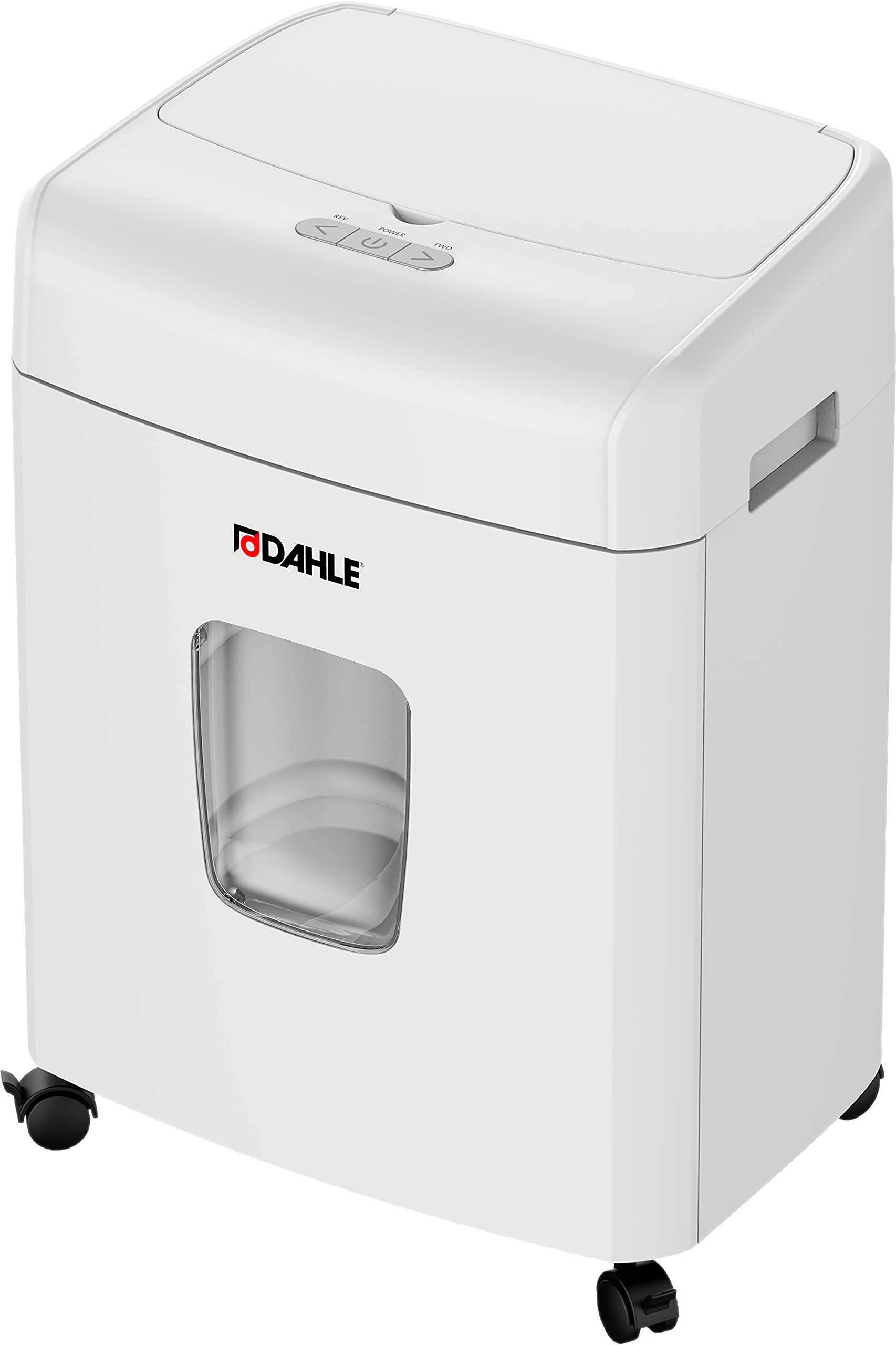 Dahle ShredMATIC SM 90 Auto-Feed Cross Cut Paper Shredder - 90 Sheet Capacity, German Engineered, Jam Protection, Oil-Free, SmartPower, P-4 Security - Shreds Staples, Paper Clips & Credit Cards - Perfect for Office, Home & Small Business Document Security