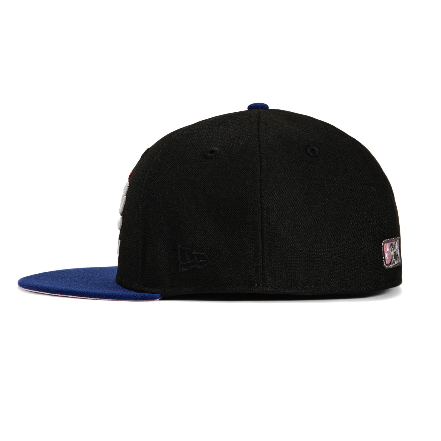 New Era 59Fifty Birmingham Barons Magic City Southern League Patch Snapback Hat - Black & Royal Blue Baseball Cap for Men, Women - Perfect for Baseball Games, Streetwear & Casual Outfits