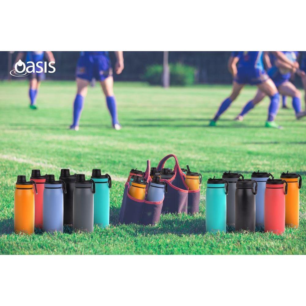 Oasis 780ml Insulated Stainless Steel Sports Water Bottle - Leak Proof, BPA Free, Keeps Drinks Cold 24 Hours/Hot 12 Hours - Perfect for Gym, Hiking, Running & Outdoor Activities