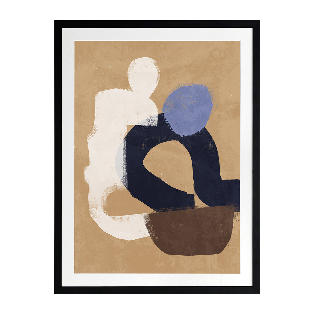 At Ease Portrait Art Print - Premium Wall Decor for Living Room, Bedroom & Office - Perfect Gift for Home Decor & Housewarming