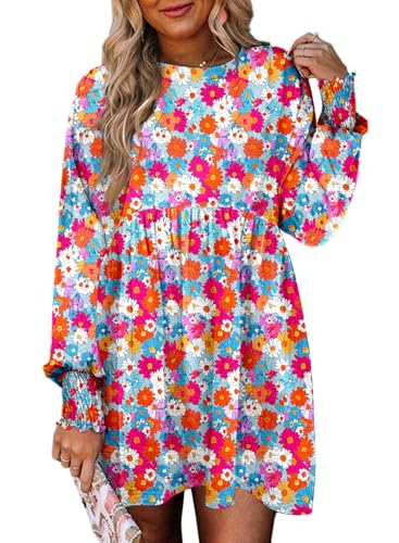 Floral-sky Blue
