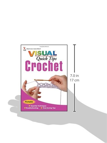 Crochet VISUAL Quick Tips - Essential Crochet Techniques & Step-by-Step Guide for Beginners | Perfect for DIY Crafts, Home Decor & Gift Making