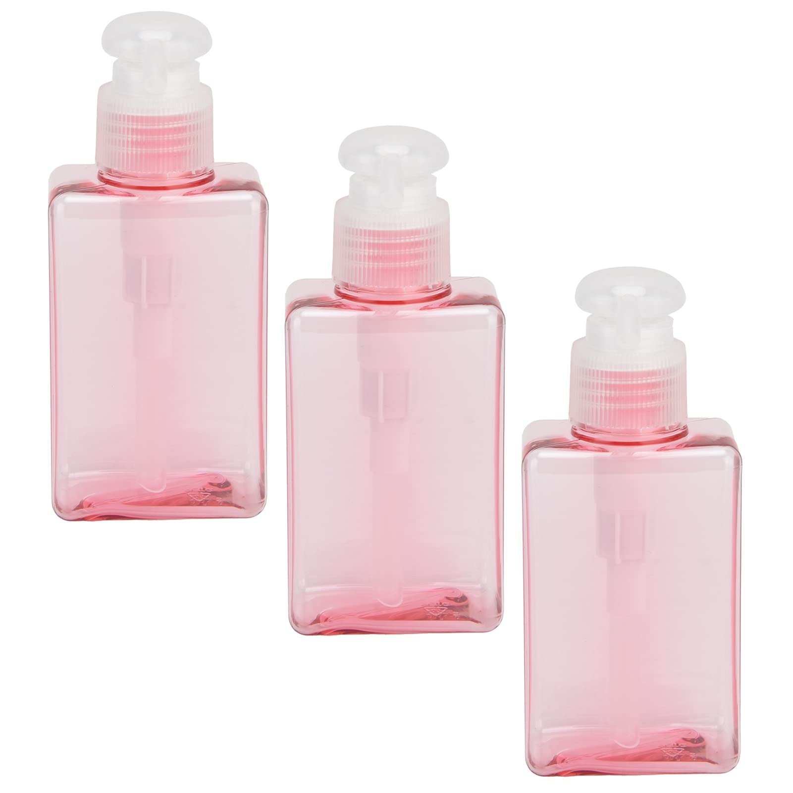 Leak-Proof Travel Size Toiletries Bottles Set - BPA-Free Plastic Containers for Shampoo, Lotion & Shower Gel - Perfect for Airplane Carry-On & Gym Essentials (3oz/100ml TSA Approved)