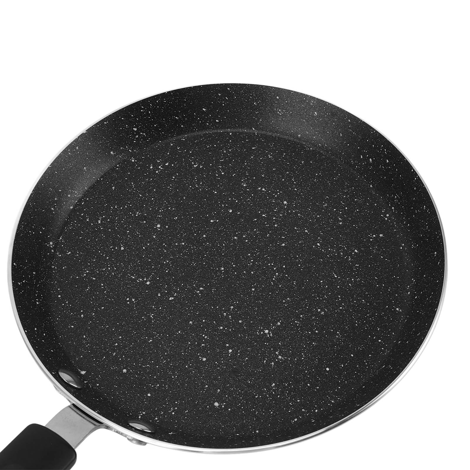 **Nonstick 6/8/10 Inch Crepe Pan - Aluminum Alloy Flat Skillet for Tortillas, Pancakes & Crepes - Portable Round Griddle for Perfect Breakfast & Brunch**