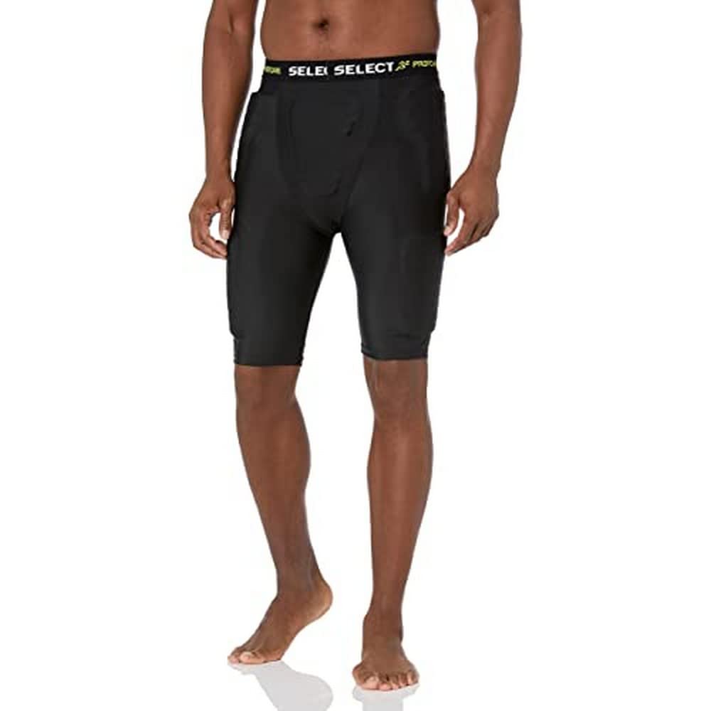 Select Sport America Padded Compression Shorts for Men - Moisture Wicking, Breathable & Protective Bike Shorts for Cycling, Running & Workouts