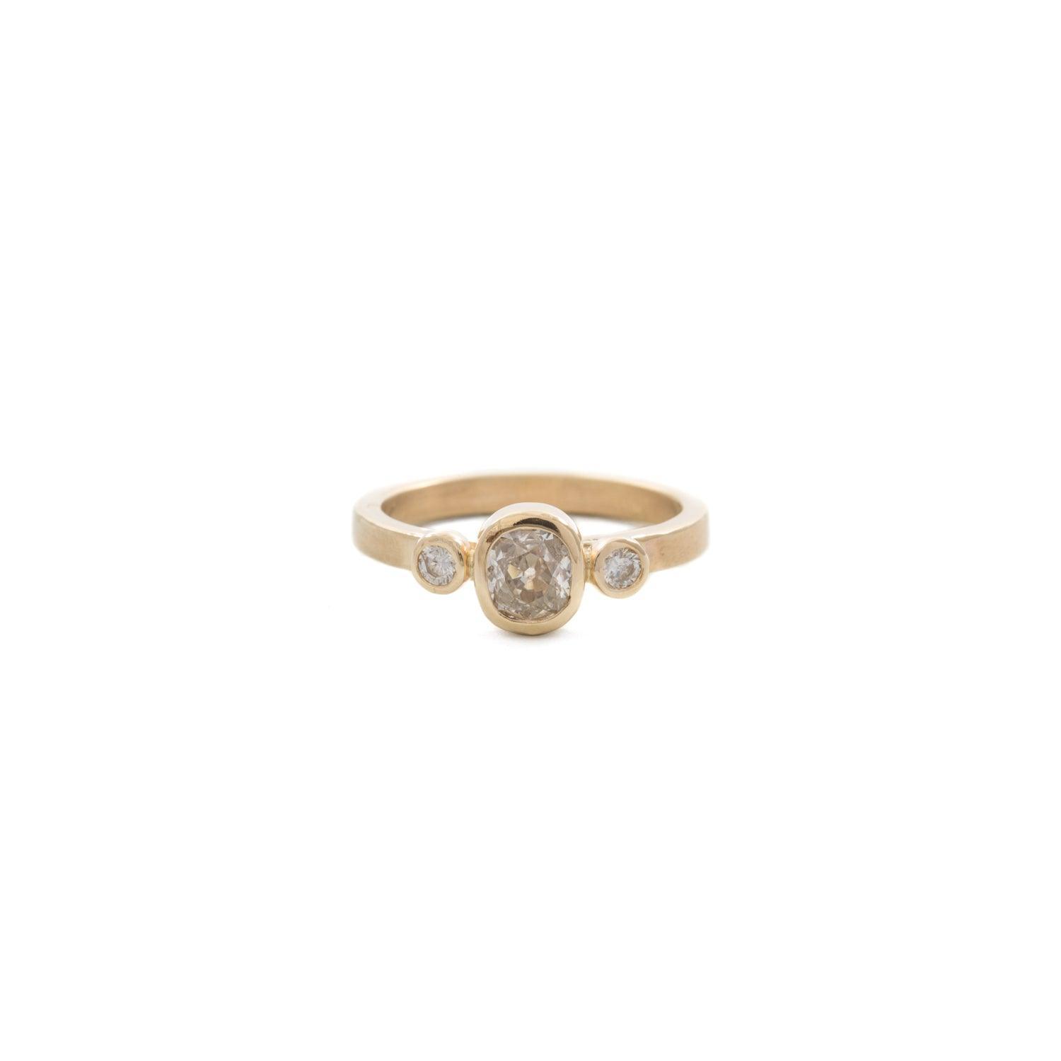 Valery 14K White Gold Diamond Engagement Ring for Women - Perfect for Proposals, Anniversaries & Weddings