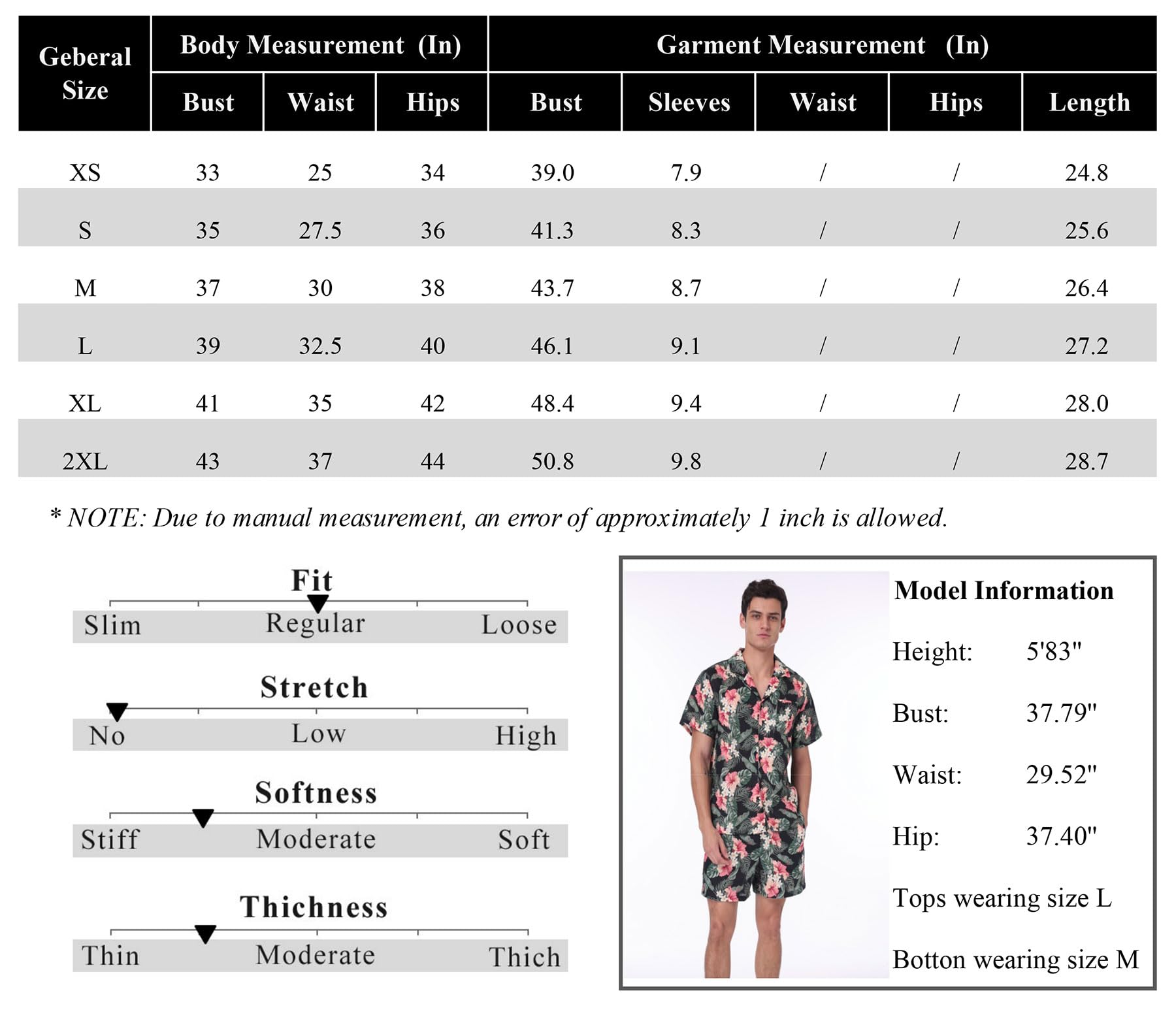 Amazhiyu Men's 100% Linen Floral Hawaiian Tropical Button Down Shirt - Breathable Short Sleeve Casual Shirt for Summer Beach Vacation, Luau Party & Tropical Getaway